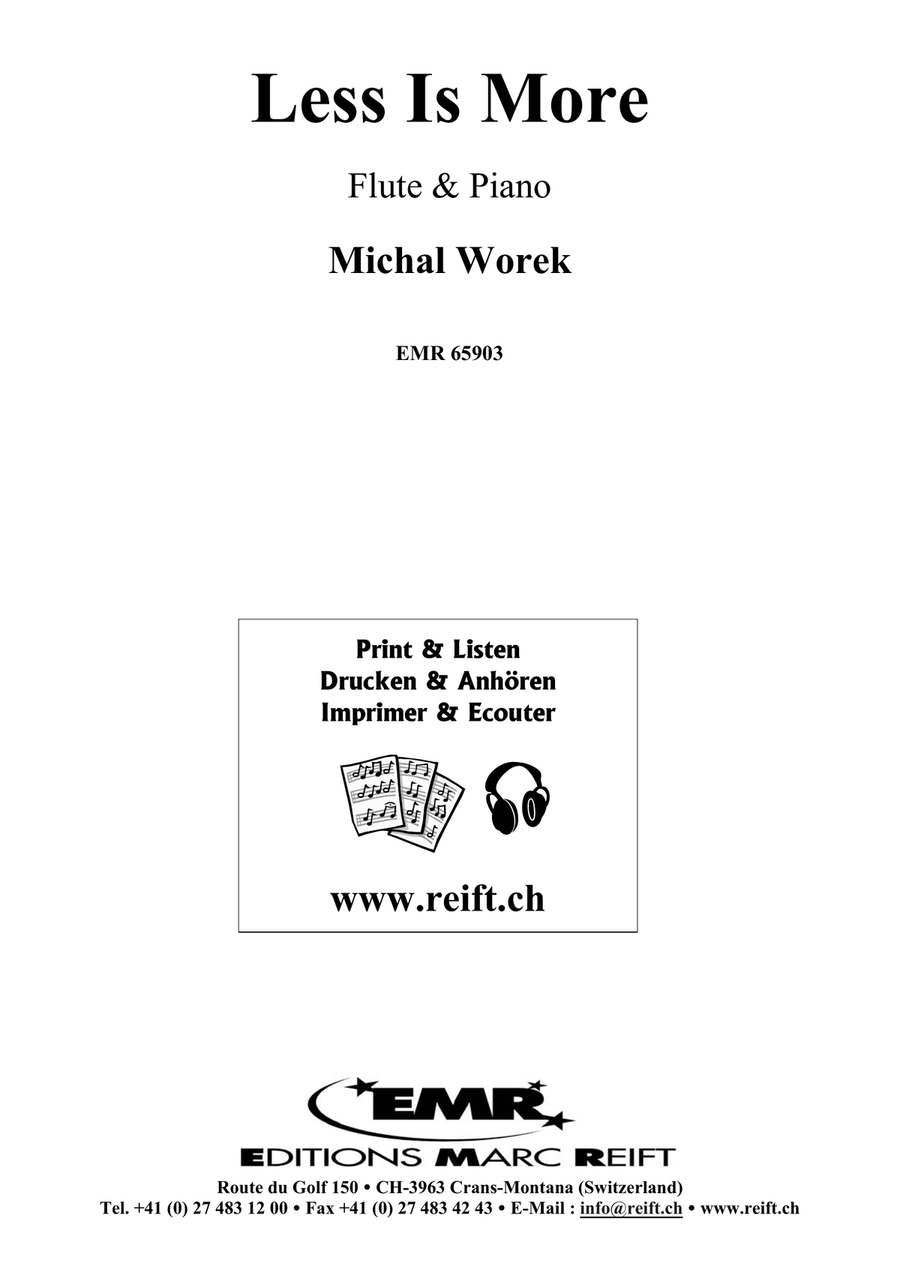 Less Is More Less Is More Flute Solo scores gallery preview page 2