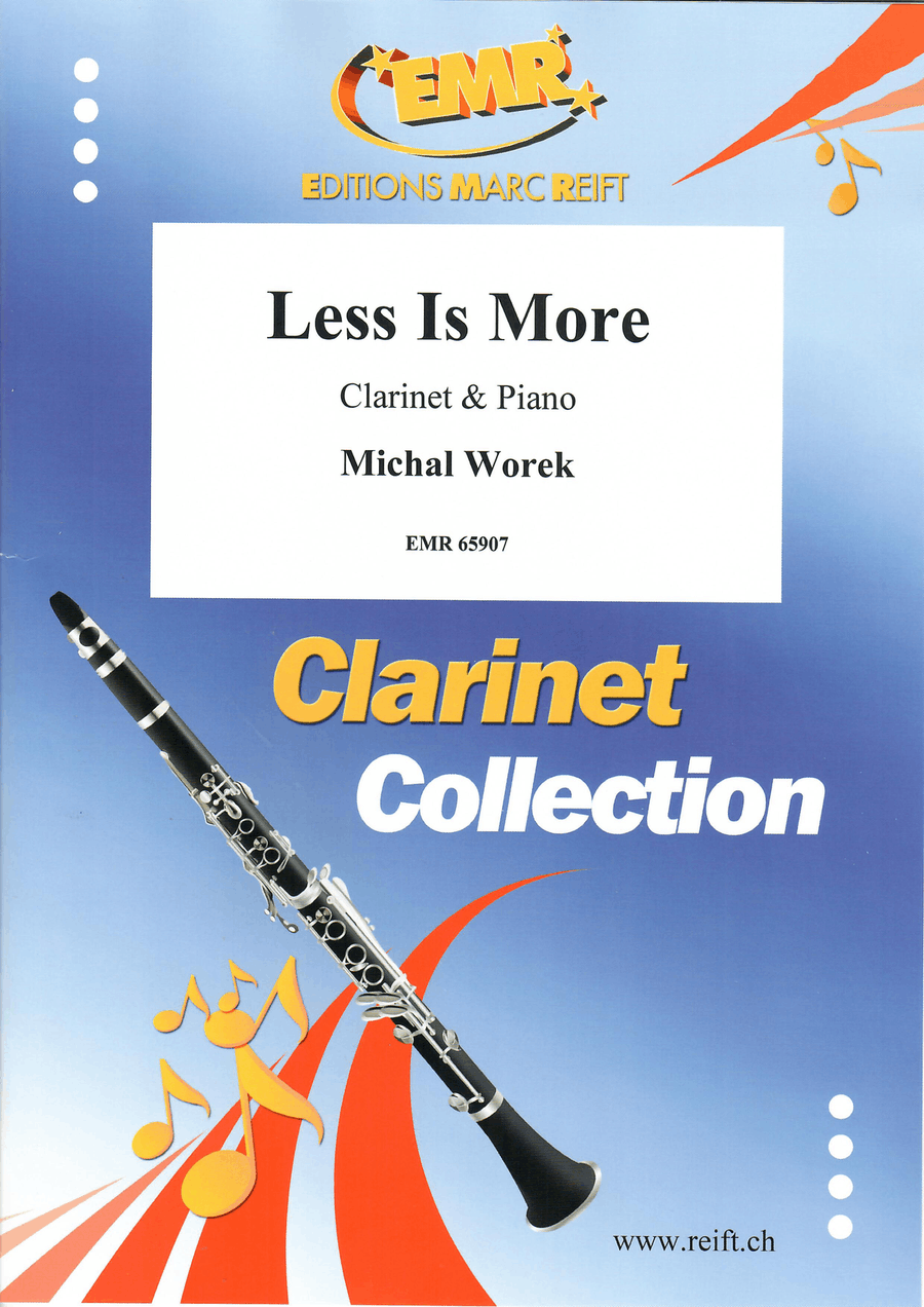Less Is More Less Is More Clarinet Solo scores gallery preview page 1