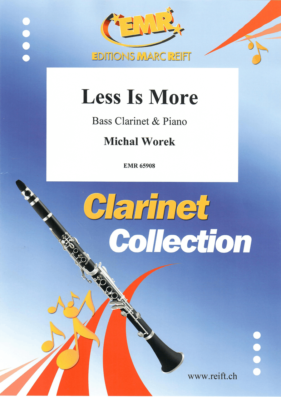 Less Is More Less Is More Bass Clarinet scores gallery preview page 1