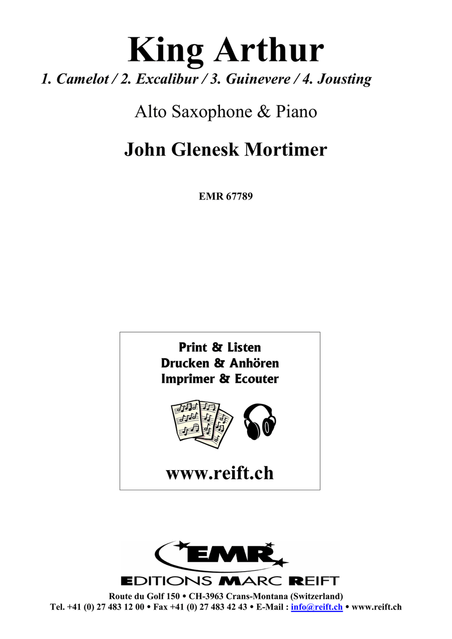 King Arthur King Arthur Alto Saxophone scores gallery preview page 2