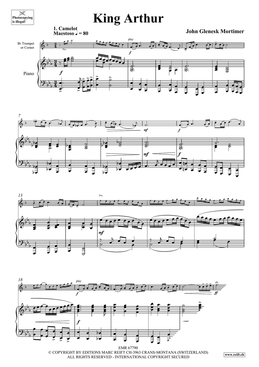 King Arthur King Arthur Cornet scores gallery preview page 5