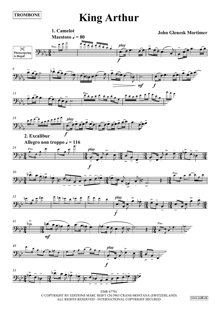 King Arthur King Arthur Piano Accompaniment scores gallery preview page 4