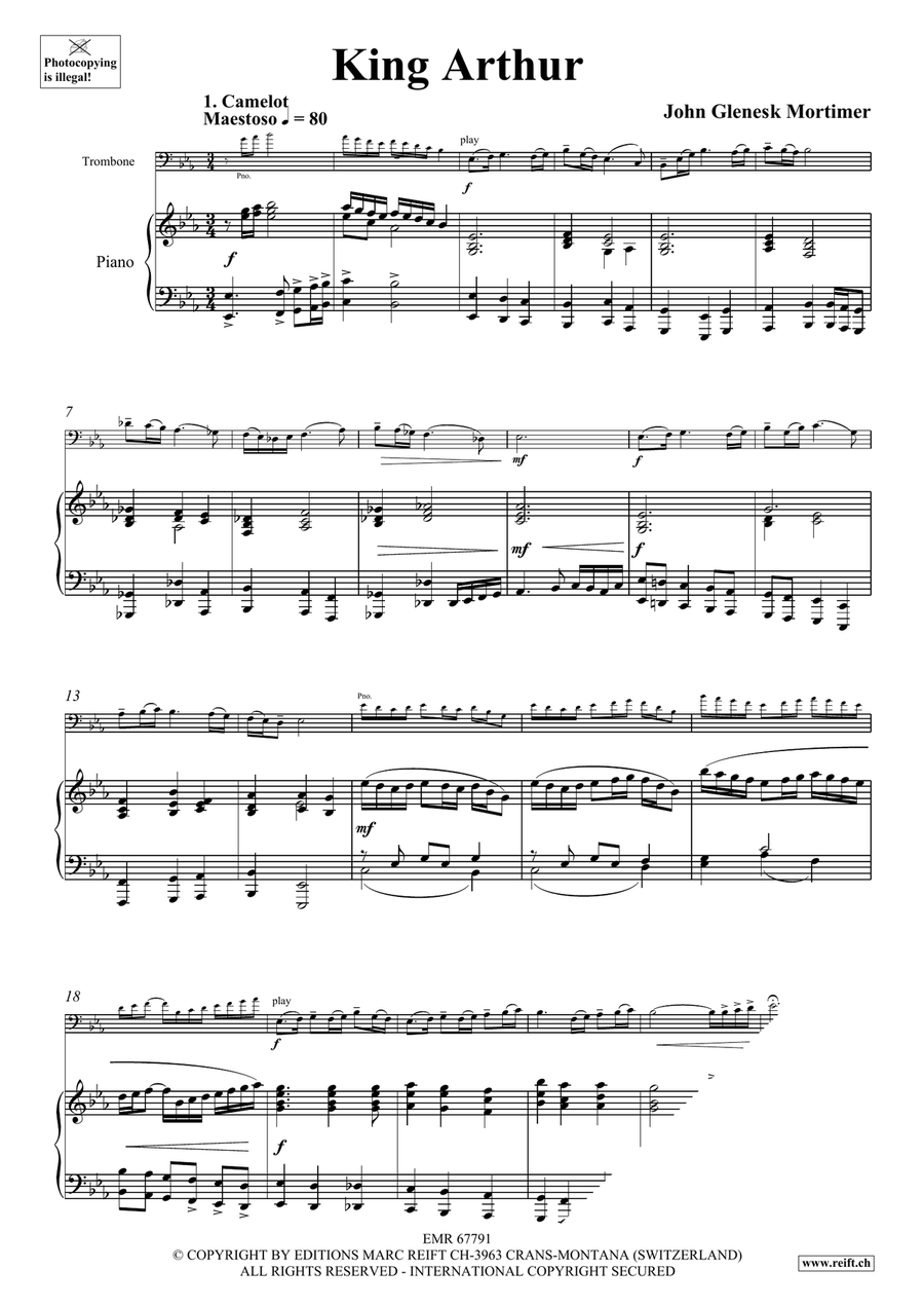 King Arthur King Arthur Piano Accompaniment scores gallery preview page 5