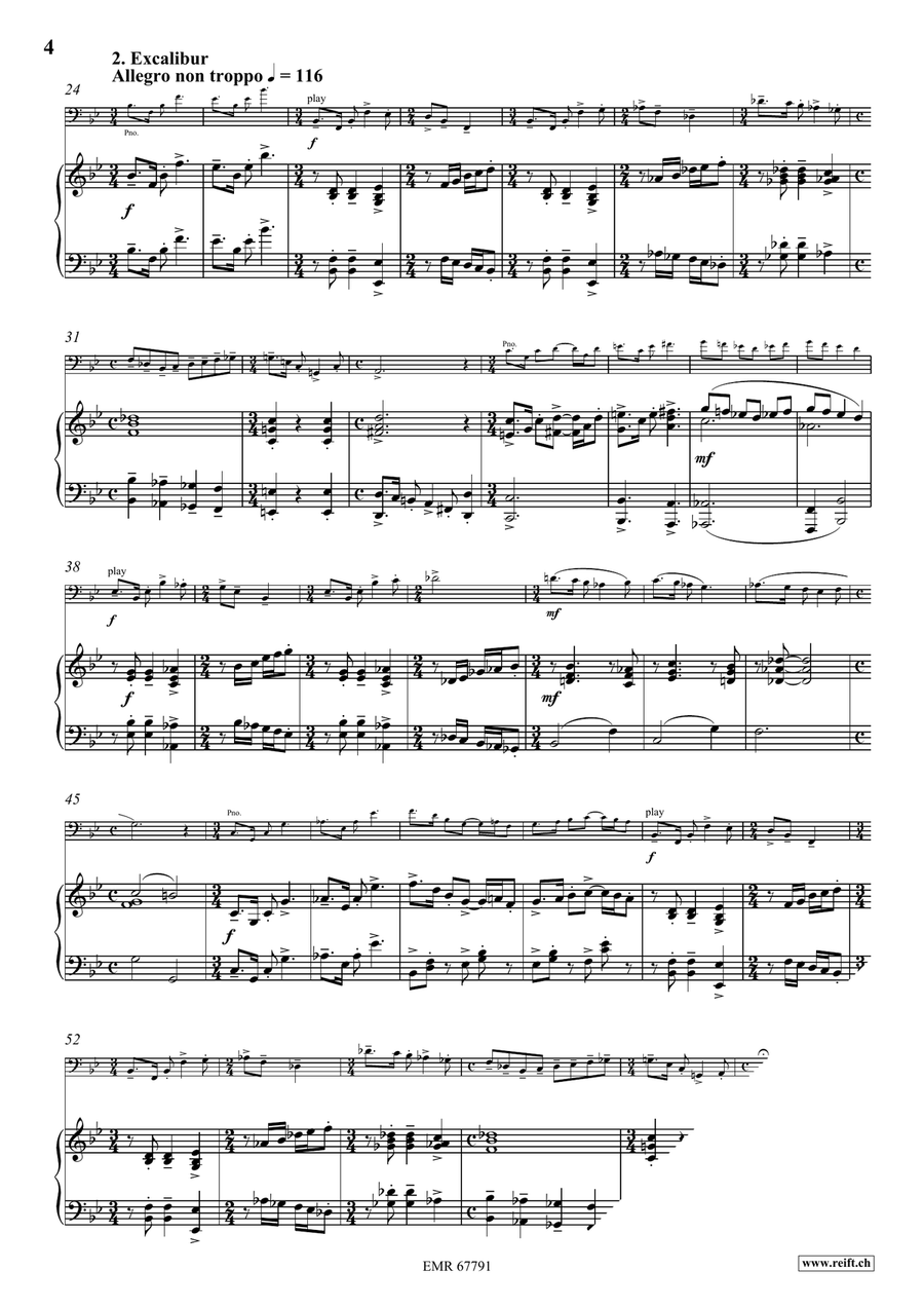King Arthur King Arthur Piano Accompaniment scores gallery preview page 6