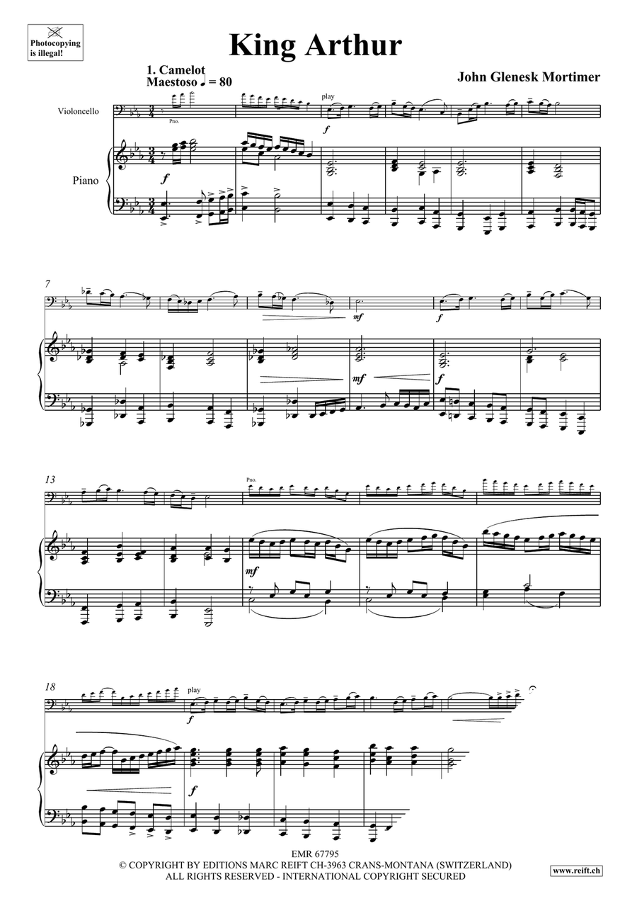 King Arthur King Arthur Piano Accompaniment scores gallery preview page 5
