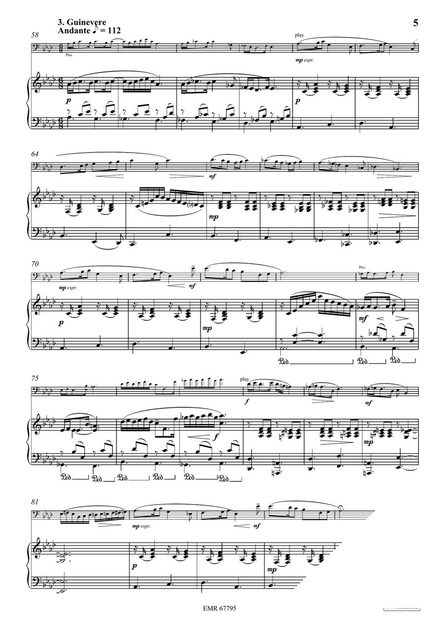 King Arthur King Arthur Piano Accompaniment scores gallery preview page 7