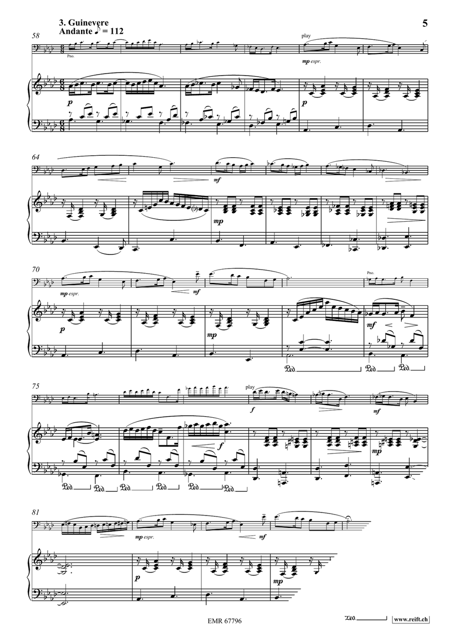 King Arthur King Arthur Double Bass scores gallery preview page 7
