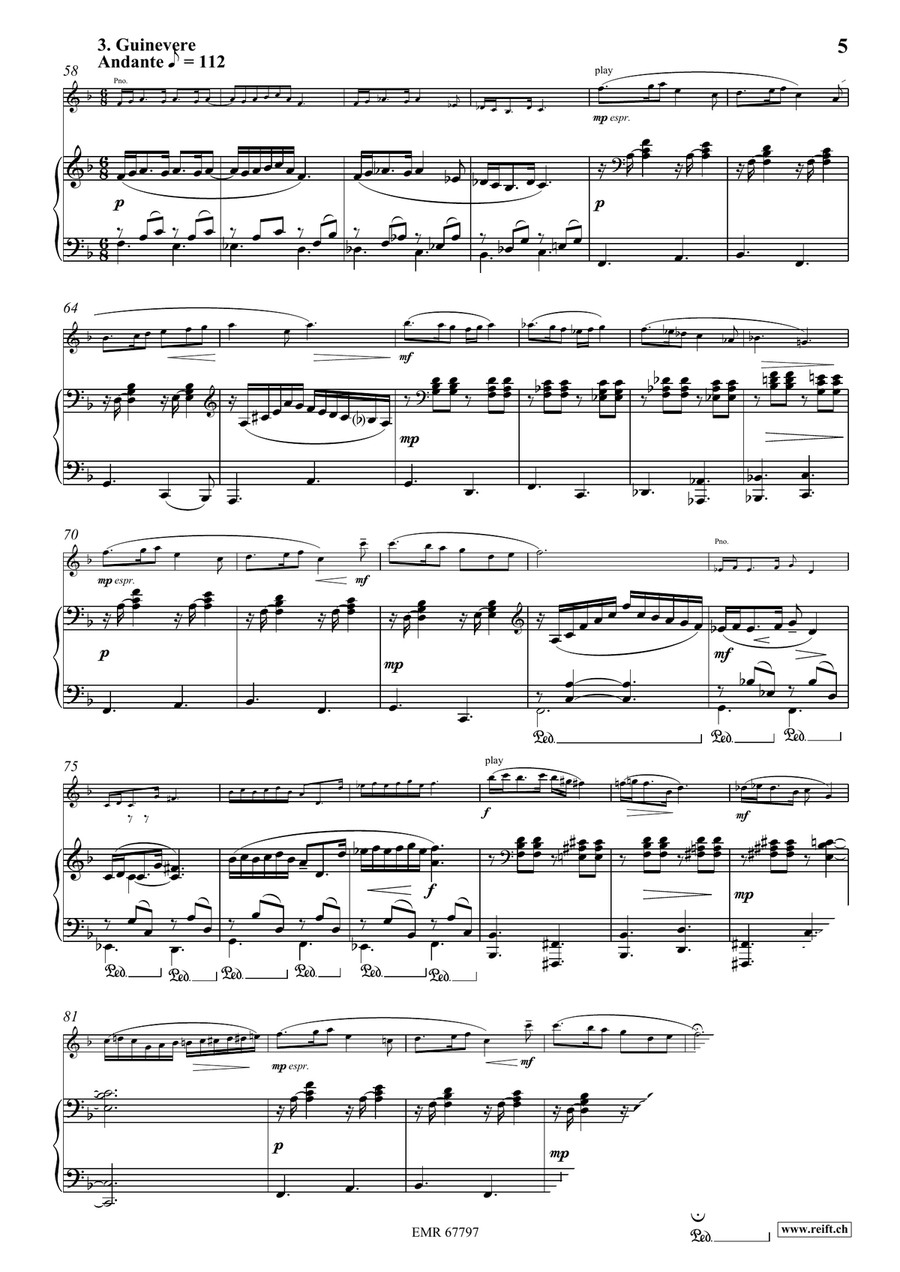 King Arthur King Arthur Piccolo scores gallery preview page 7