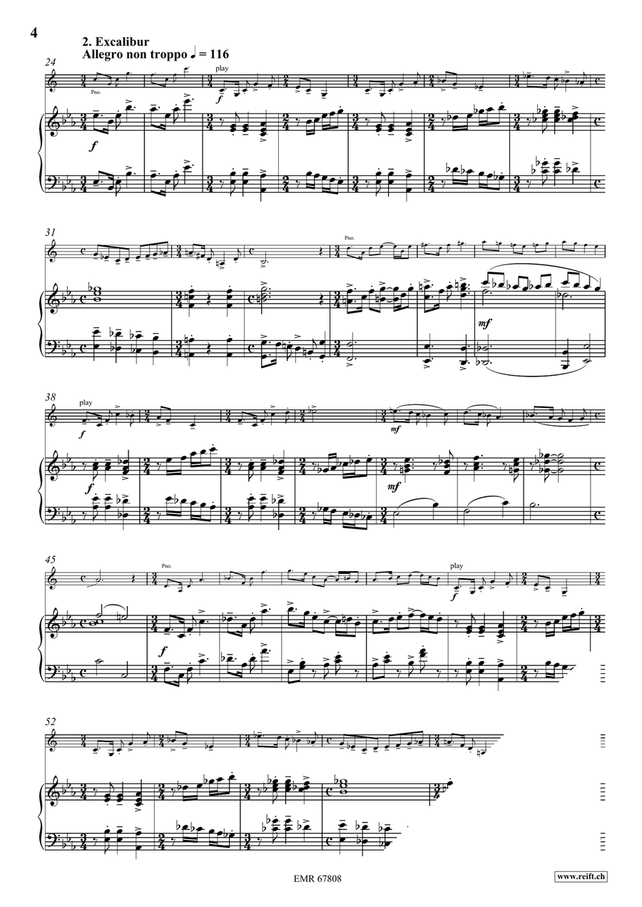King Arthur King Arthur Horn scores gallery preview page 6