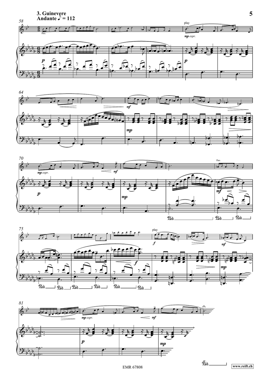 King Arthur King Arthur Horn scores gallery preview page 7