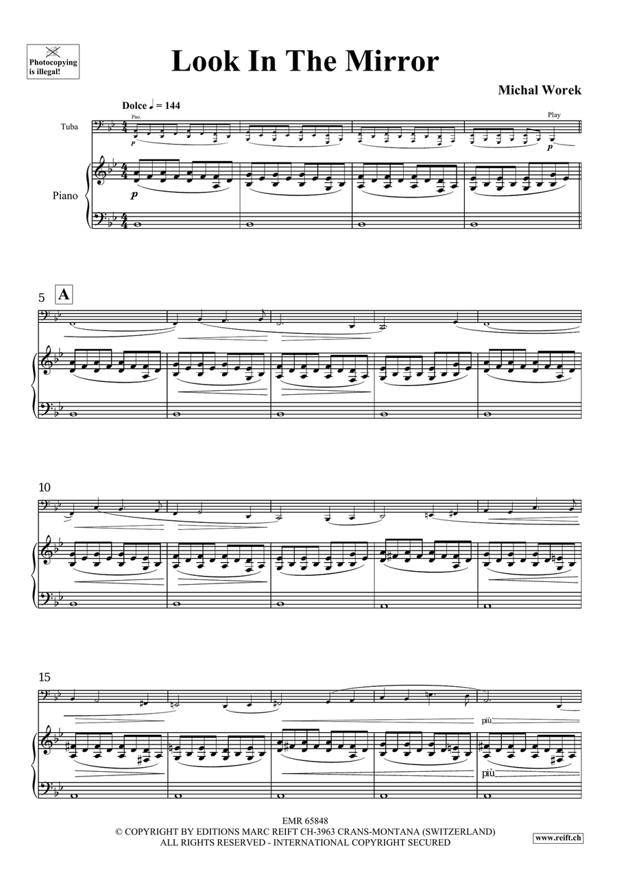 Look In The Mirror Look In The Mirror Tuba scores gallery preview page 4