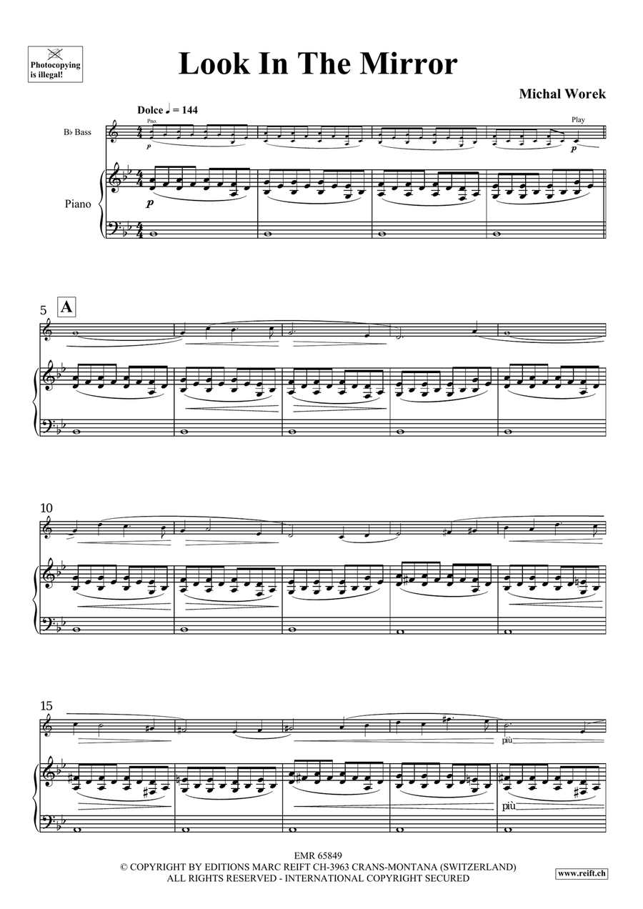 Look In The Mirror Look In The Mirror Tuba scores gallery preview page 4