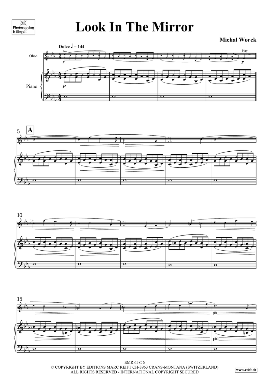 Look In The Mirror Look In The Mirror Piano Accompaniment scores gallery preview page 4