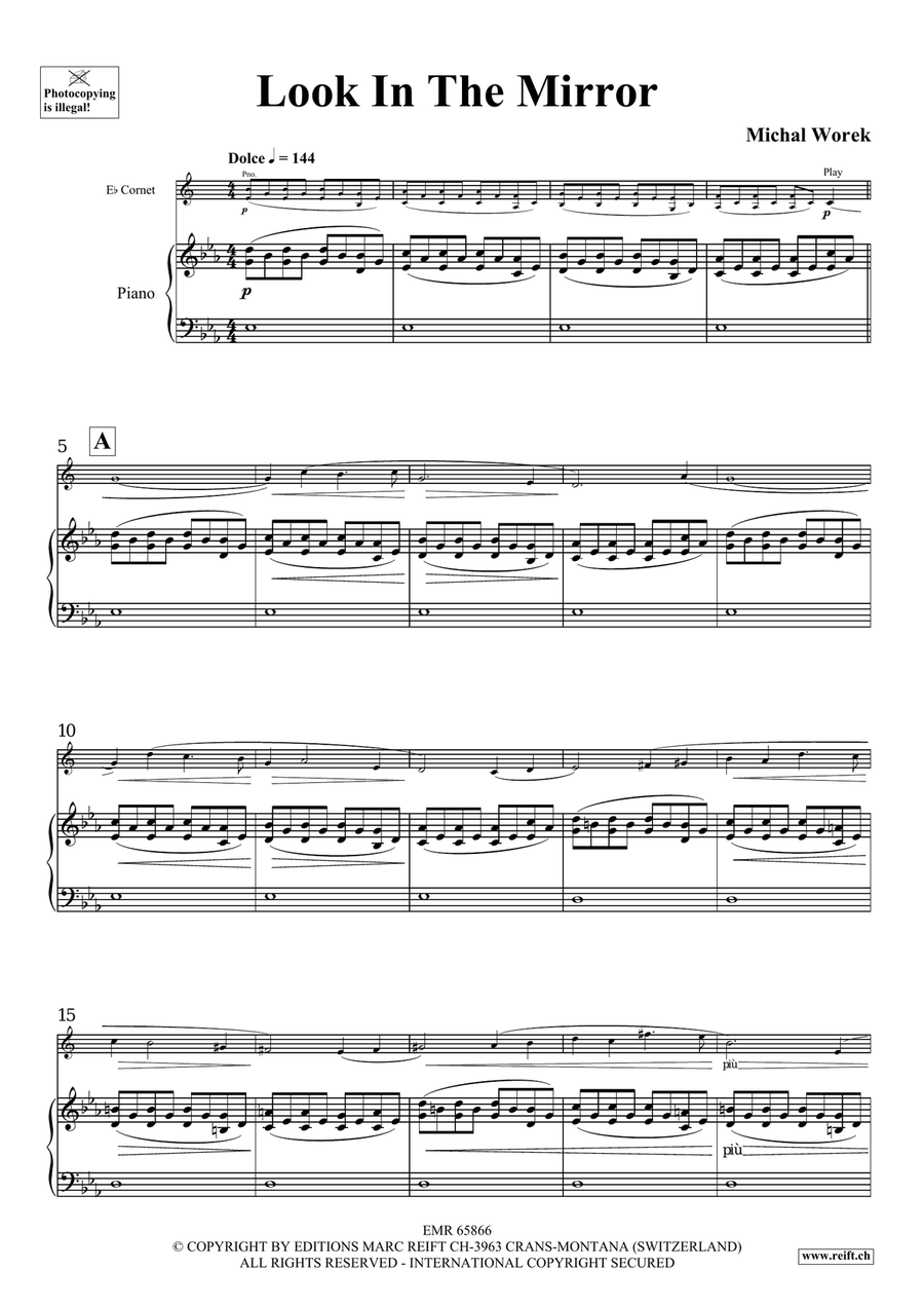 Look In The Mirror Look In The Mirror Cornet scores gallery preview page 4