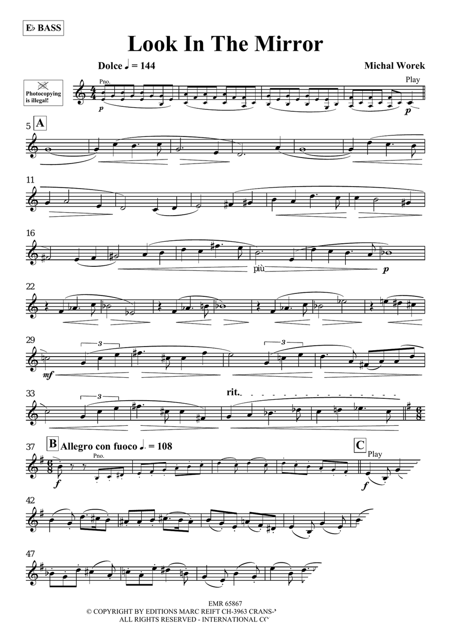 Look In The Mirror Look In The Mirror Voice Solo scores gallery preview page 3