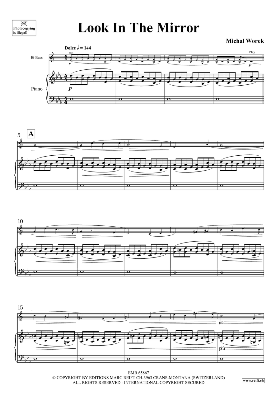 Look In The Mirror Look In The Mirror Voice Solo scores gallery preview page 4