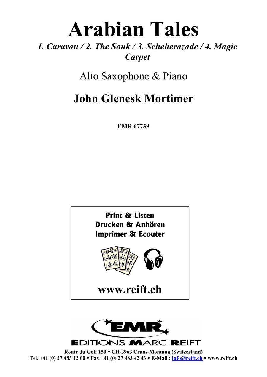 Arabian Tales Arabian Tales Alto Saxophone scores gallery preview page 2