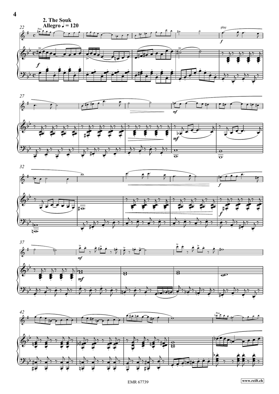 Arabian Tales Arabian Tales Alto Saxophone scores gallery preview page 6