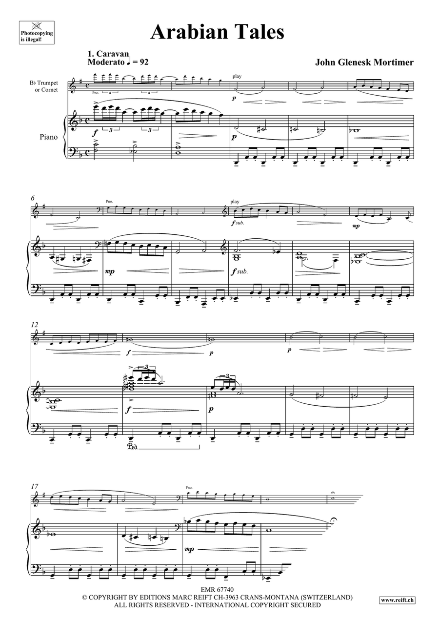 Arabian Tales Arabian Tales Cornet scores gallery preview page 5