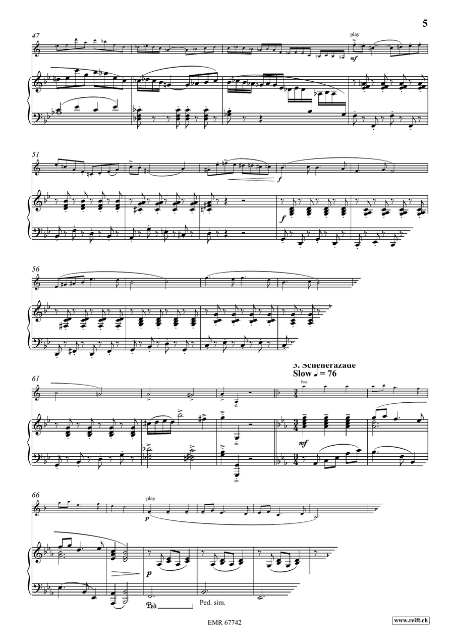 Arabian Tales Arabian Tales Euphonium scores gallery preview page 7