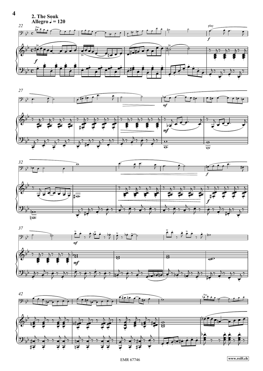 Arabian Tales Arabian Tales Double Bass scores gallery preview page 6