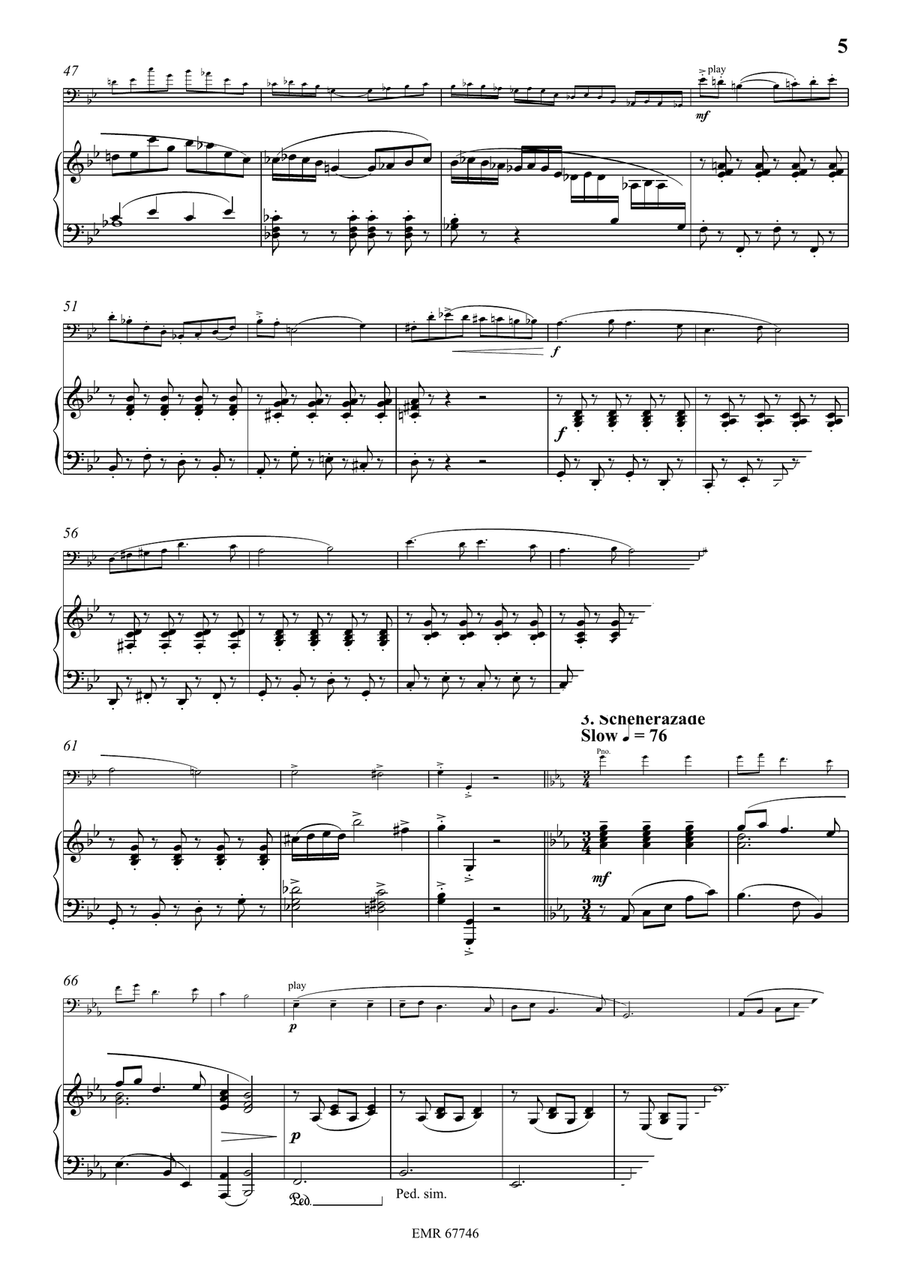 Arabian Tales Arabian Tales Double Bass scores gallery preview page 7