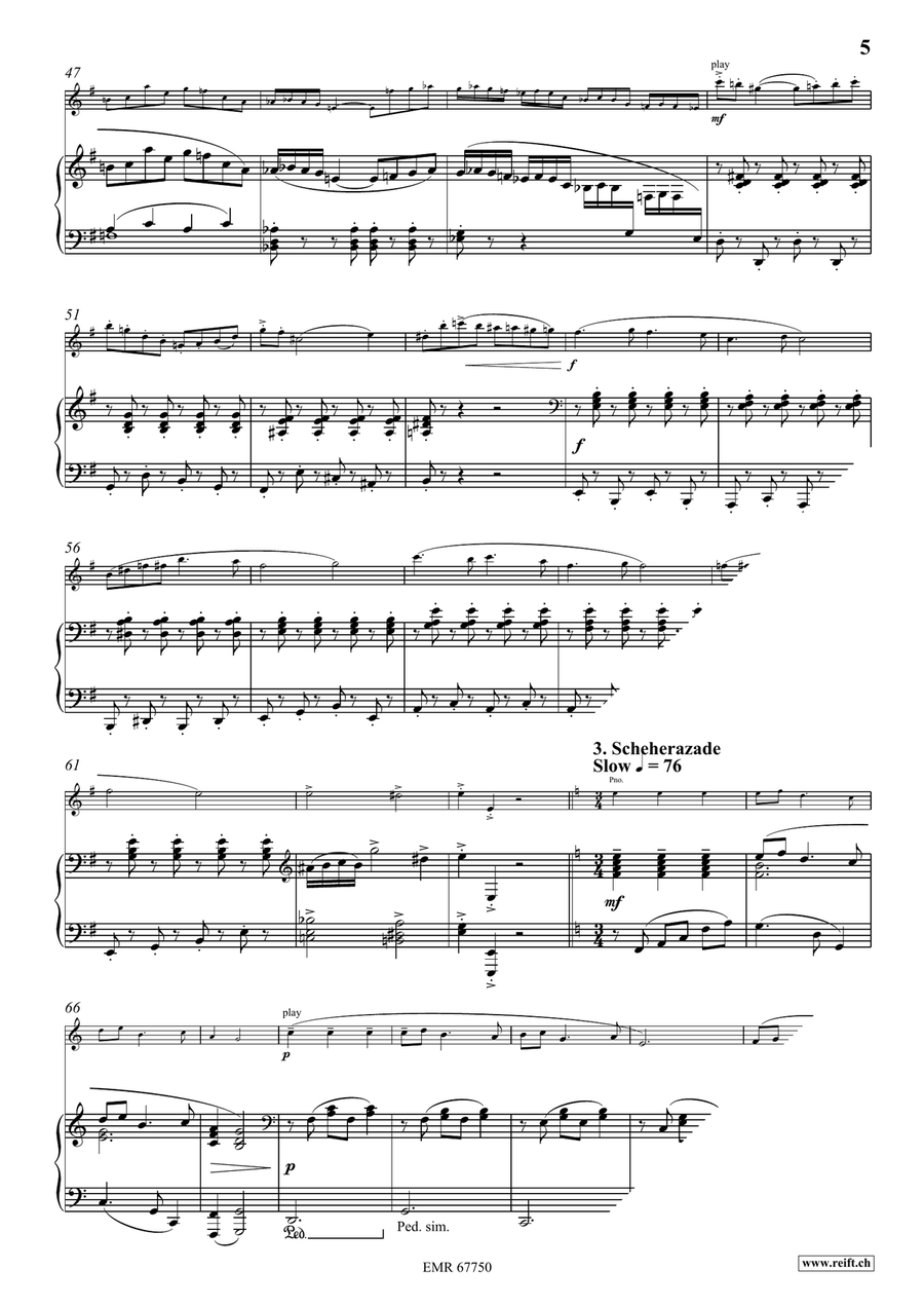 Arabian Tales Arabian Tales Violin Solo scores gallery preview page 7