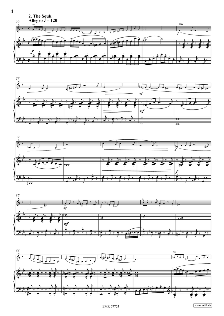 Arabian Tales Arabian Tales Bass Clarinet scores gallery preview page 6