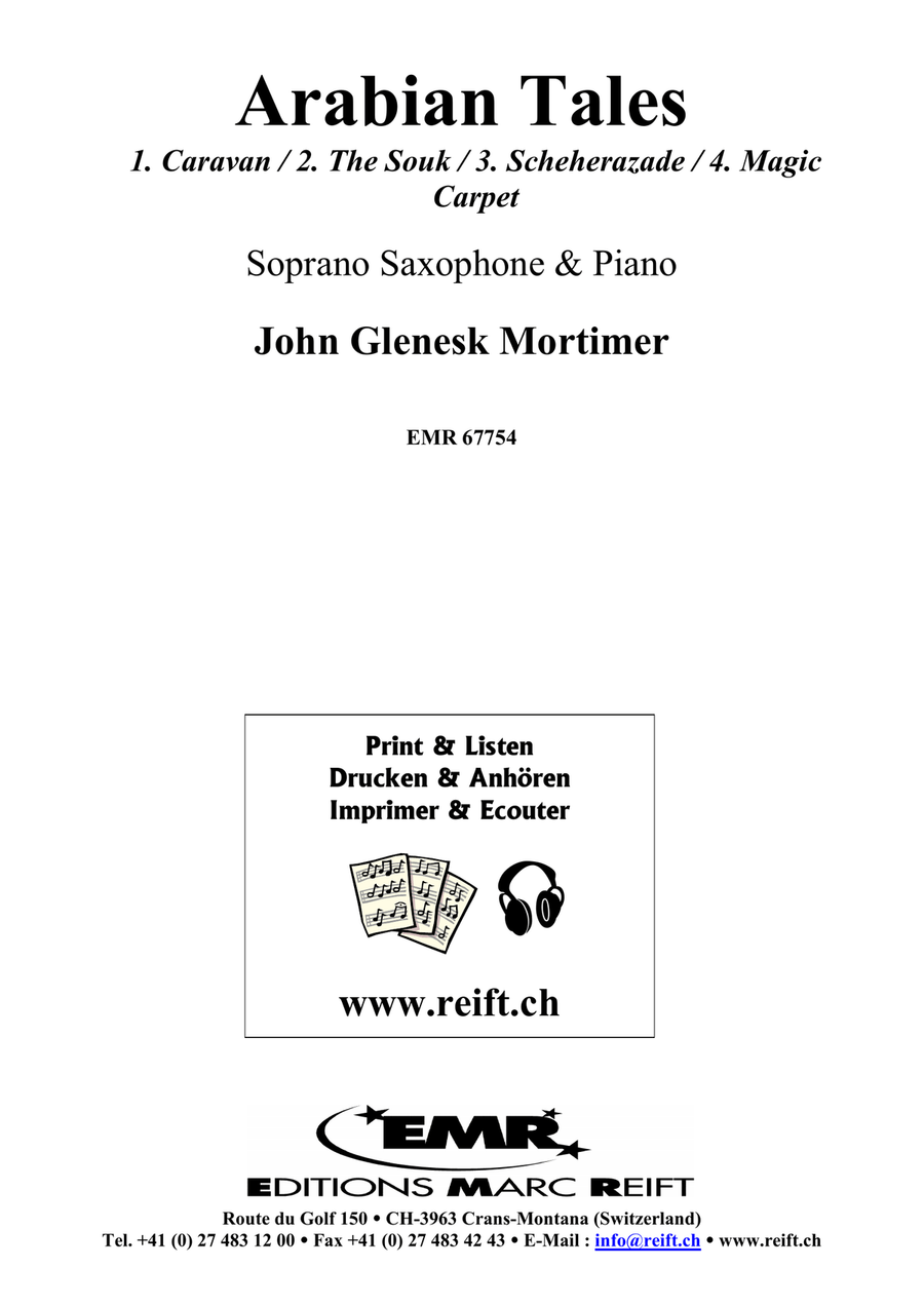 Arabian Tales Arabian Tales Soprano Saxophone scores gallery preview page 2