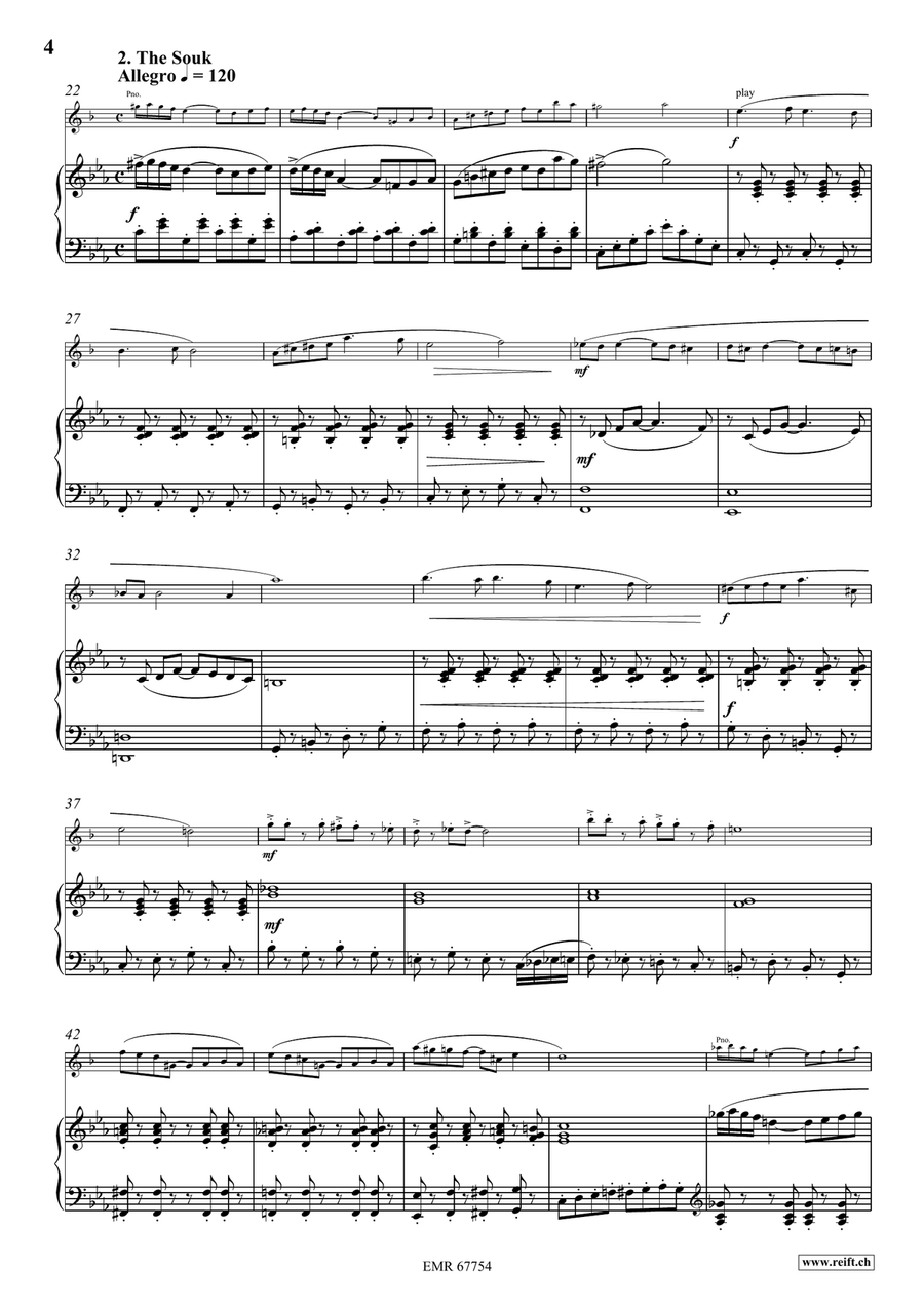Arabian Tales Arabian Tales Soprano Saxophone scores gallery preview page 6