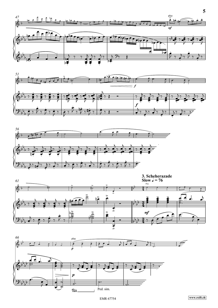 Arabian Tales Arabian Tales Soprano Saxophone scores gallery preview page 7