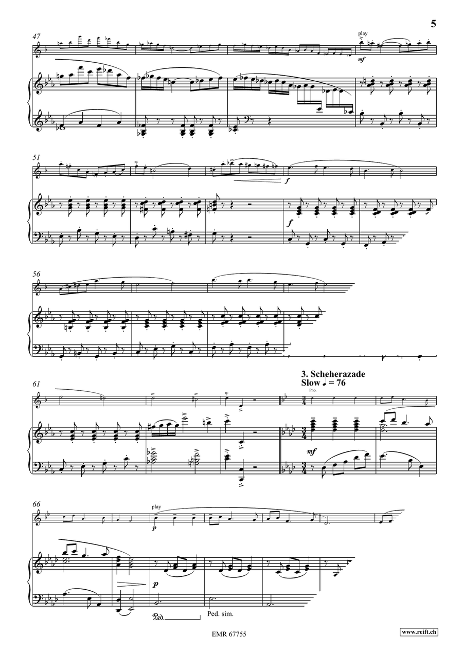 Arabian Tales Arabian Tales Tenor Saxophone scores gallery preview page 7