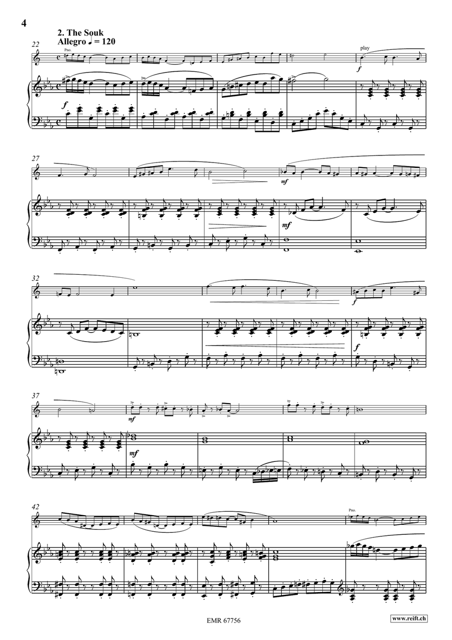Arabian Tales Arabian Tales Baritone Saxophone scores gallery preview page 6
