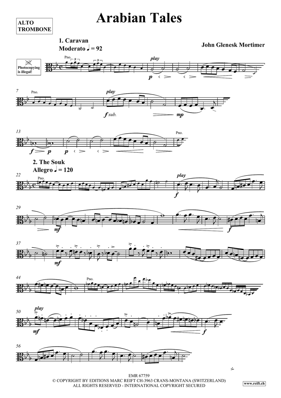 Arabian Tales Arabian Tales Piano Accompaniment scores gallery preview page 4