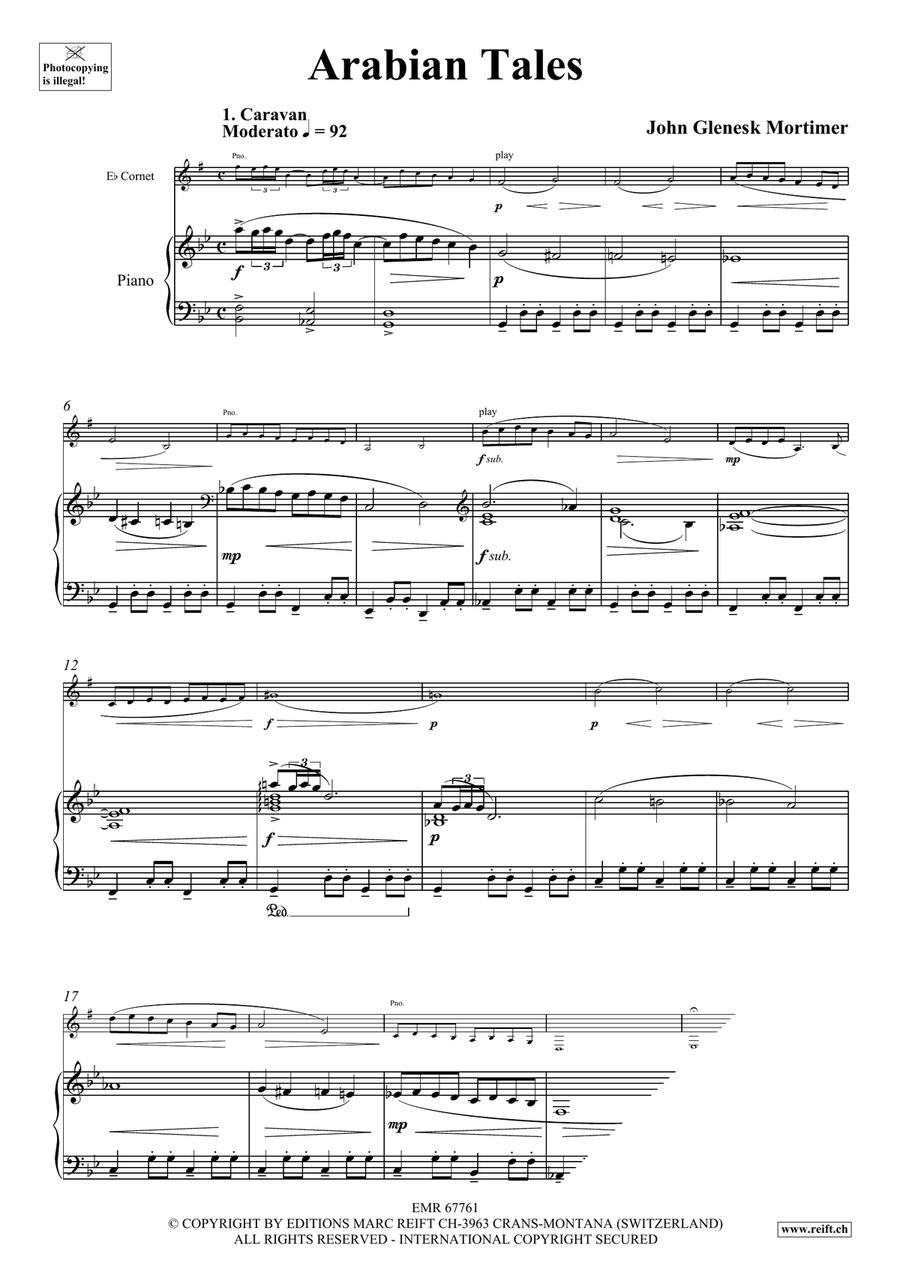Arabian Tales Arabian Tales Cornet scores gallery preview page 5