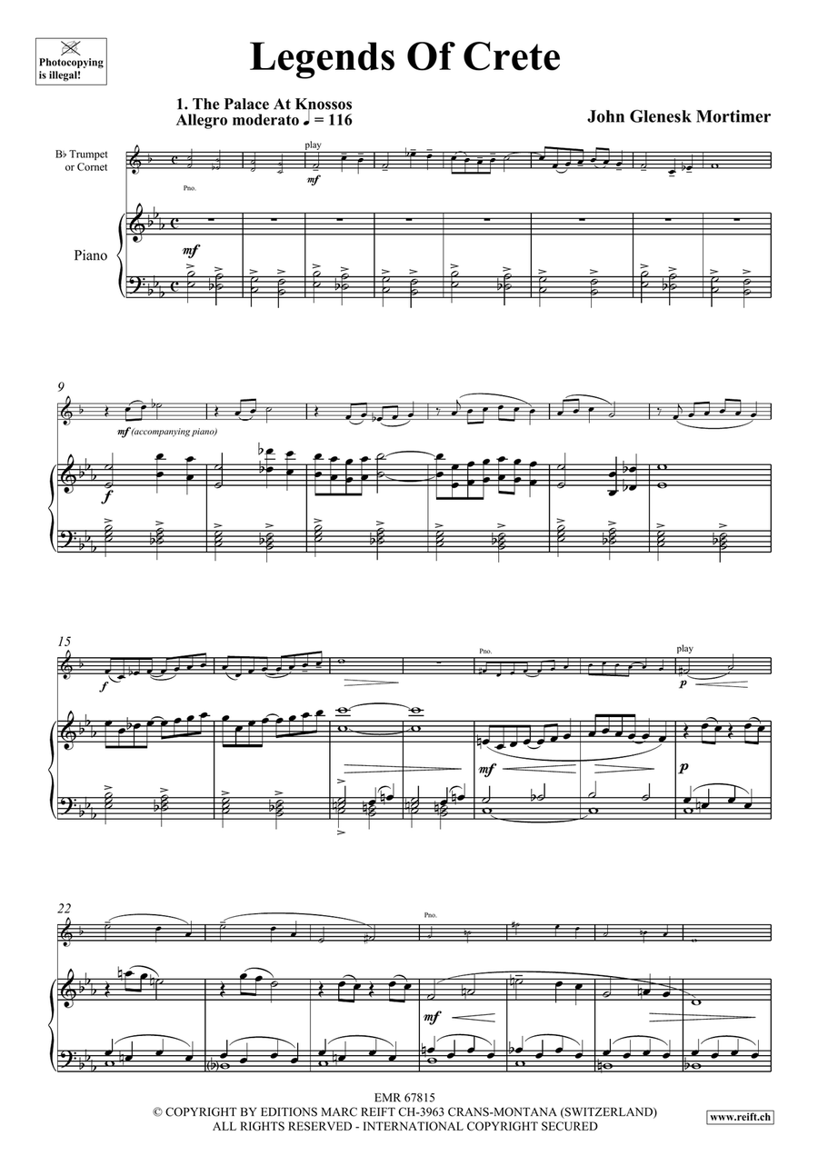 Legends Of Crete Legends Of Crete Cornet scores gallery preview page 5