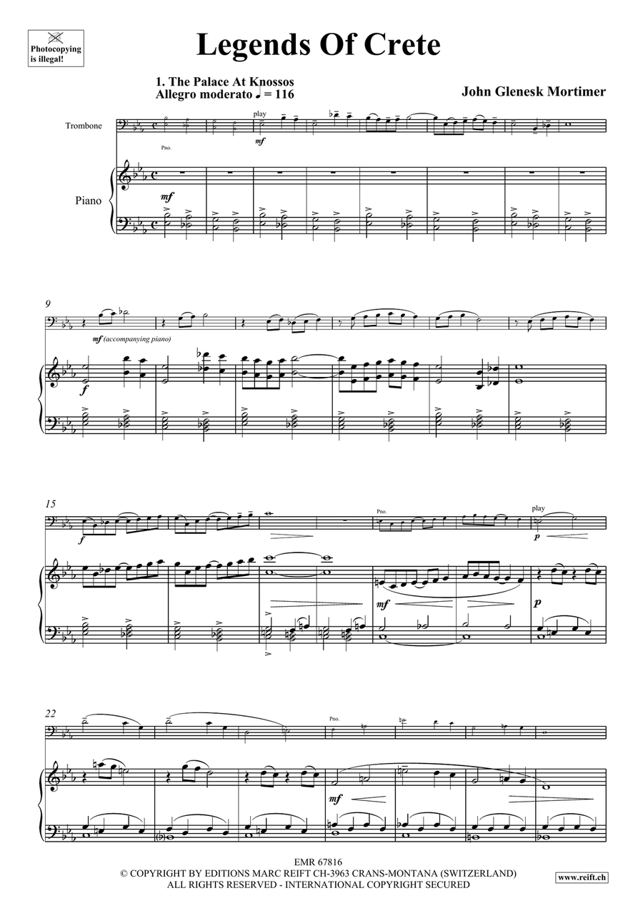Legends Of Crete Legends Of Crete Piano Accompaniment scores gallery preview page 5