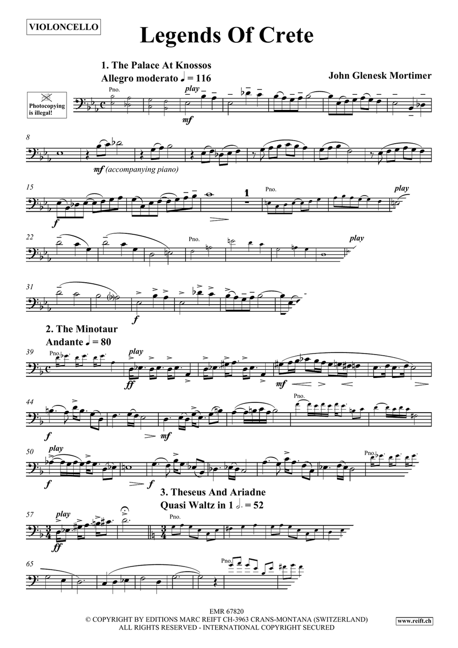 Legends Of Crete Legends Of Crete Piano Accompaniment scores gallery preview page 4