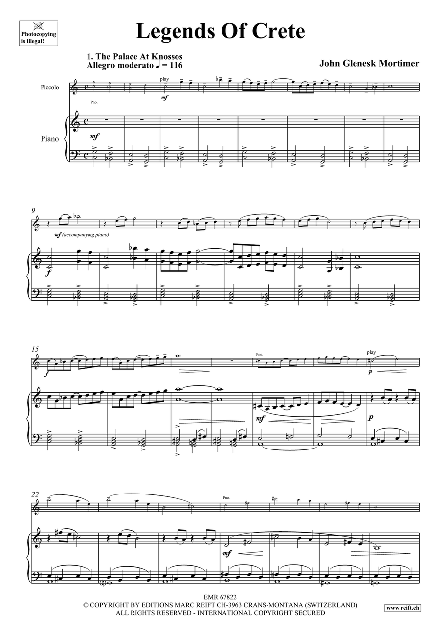Legends Of Crete Legends Of Crete Piccolo scores gallery preview page 5
