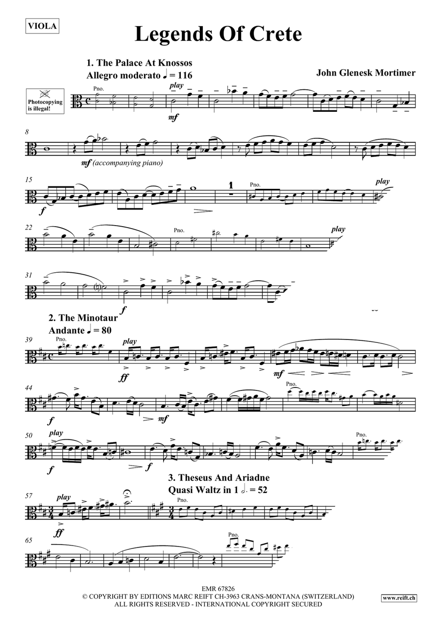 Legends Of Crete Legends Of Crete Piano Accompaniment scores gallery preview page 4