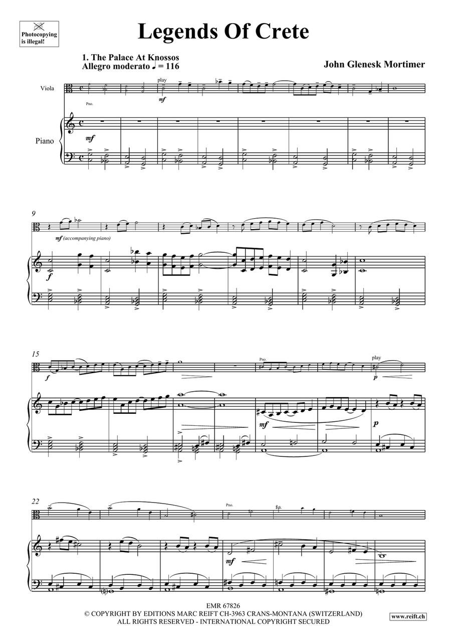 Legends Of Crete Legends Of Crete Piano Accompaniment scores gallery preview page 5