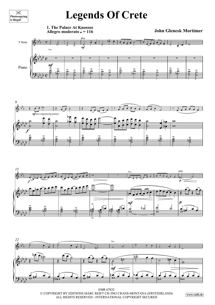 Legends Of Crete Legends Of Crete Horn scores gallery preview page 5