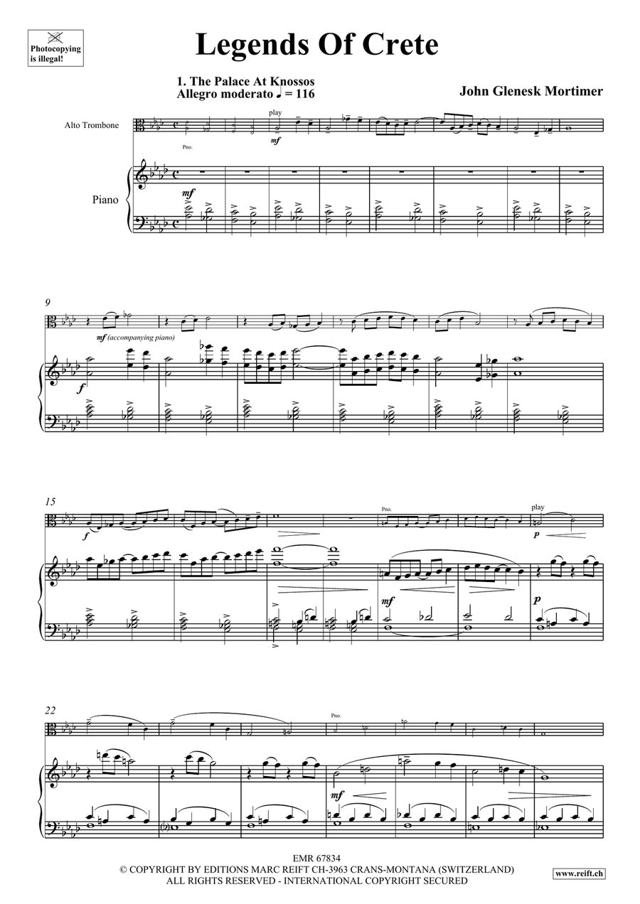 Legends Of Crete Legends Of Crete Piano Accompaniment scores gallery preview page 5