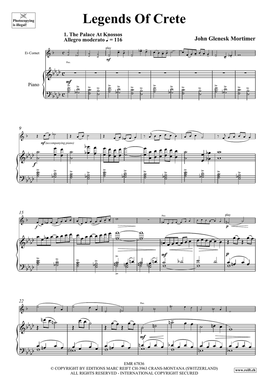 Legends Of Crete Legends Of Crete Cornet scores gallery preview page 5