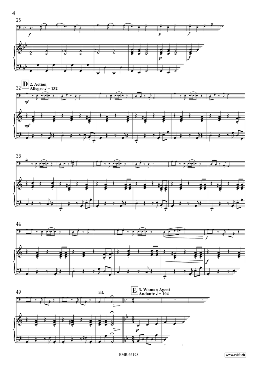 Secret Agent Secret Agent Bassoon Solo scores gallery preview page 6