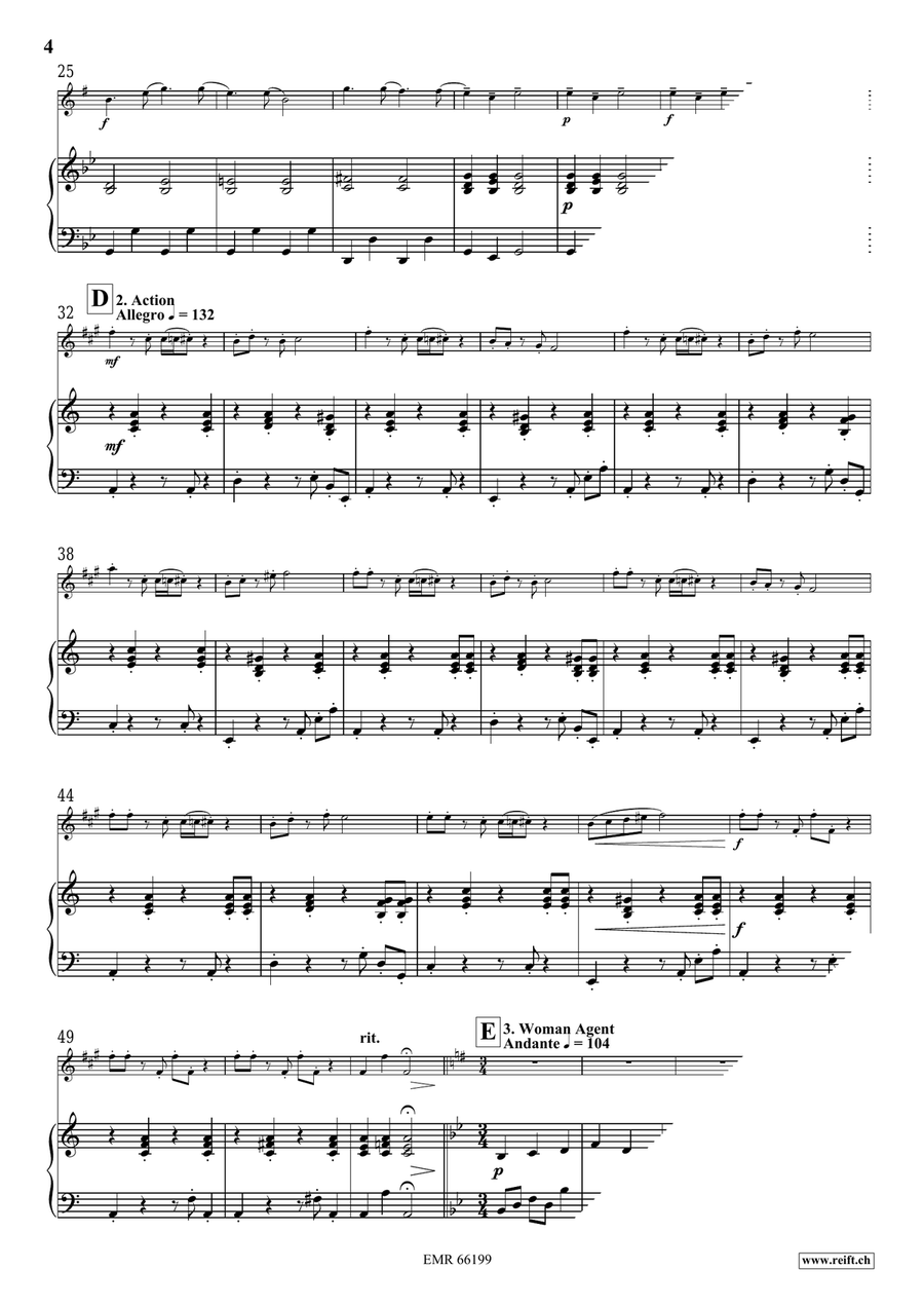 Secret Agent Secret Agent Alto Saxophone scores gallery preview page 6