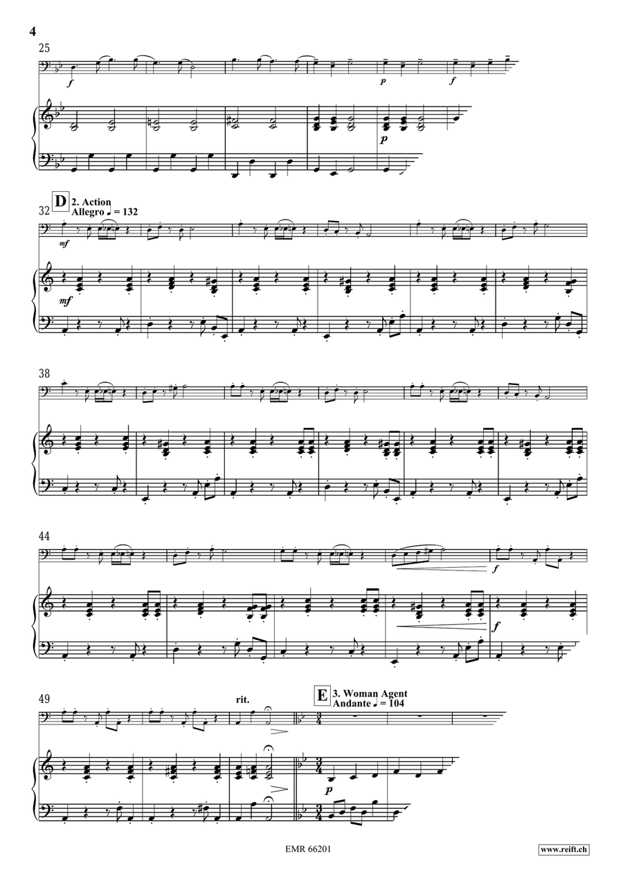 Secret Agent Secret Agent Piano Accompaniment scores gallery preview page 6