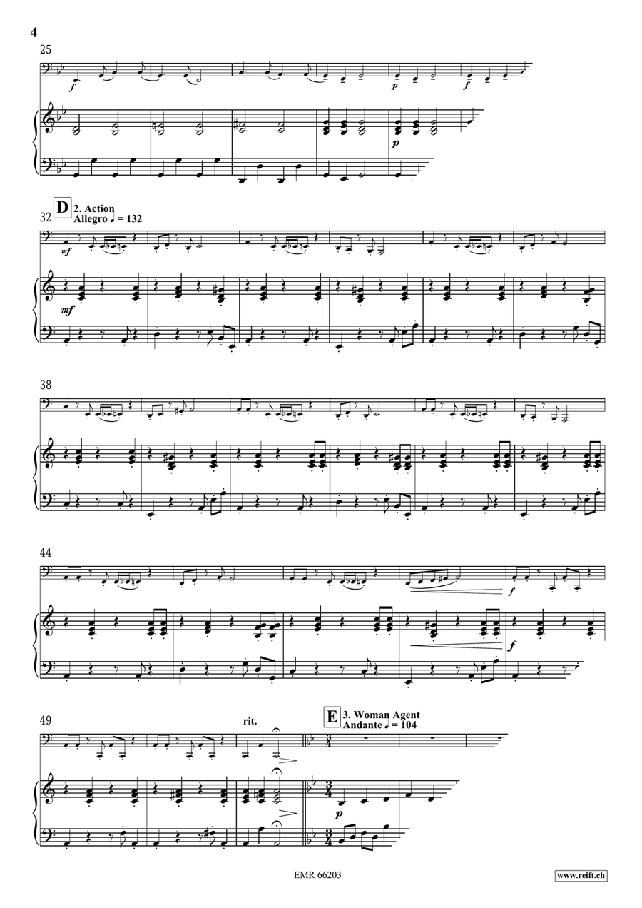 Secret Agent Secret Agent Tuba scores gallery preview page 6