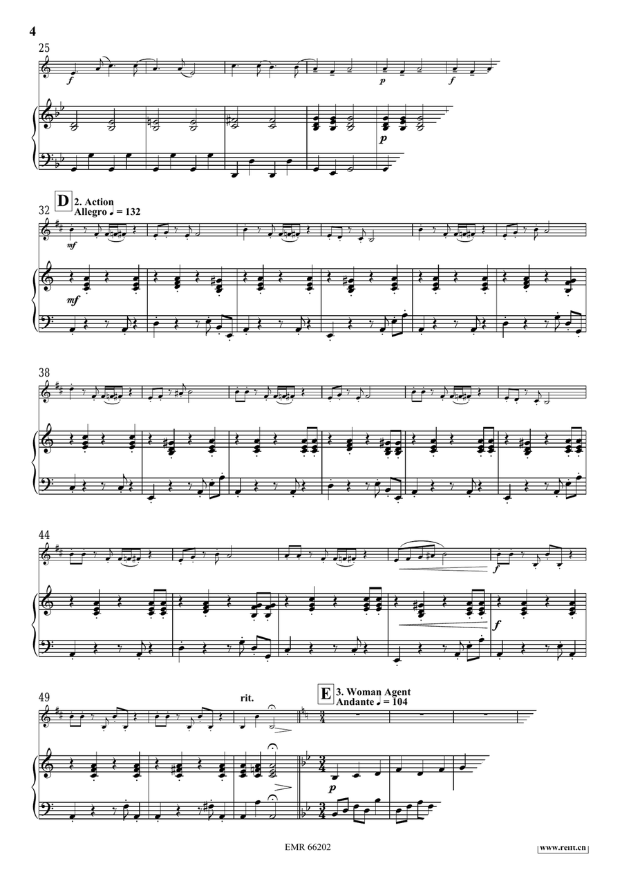 Secret Agent Secret Agent Euphonium scores gallery preview page 6