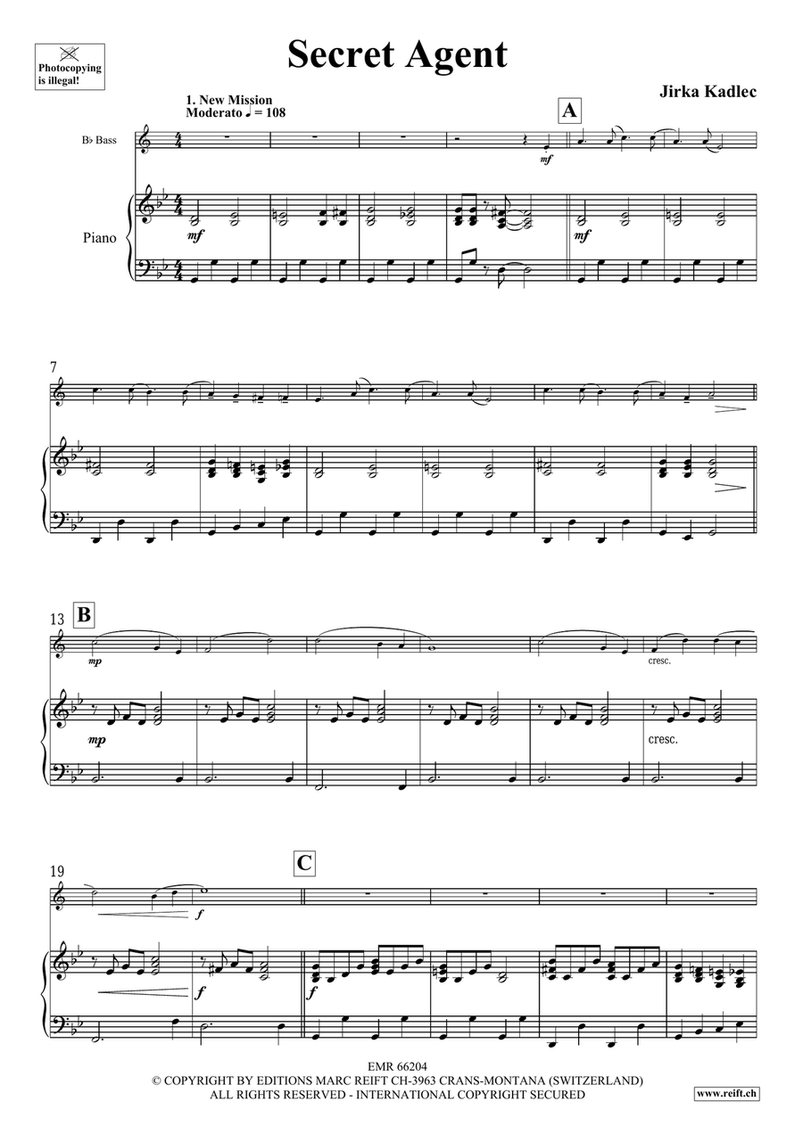 Secret Agent Secret Agent Voice Solo scores gallery preview page 5